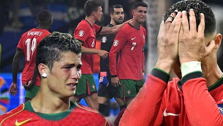 EURO 2024’te Cristiano Ronaldo yıkıldı, hüngür hüngür ağladı! Güçlükle sakinleştirildi